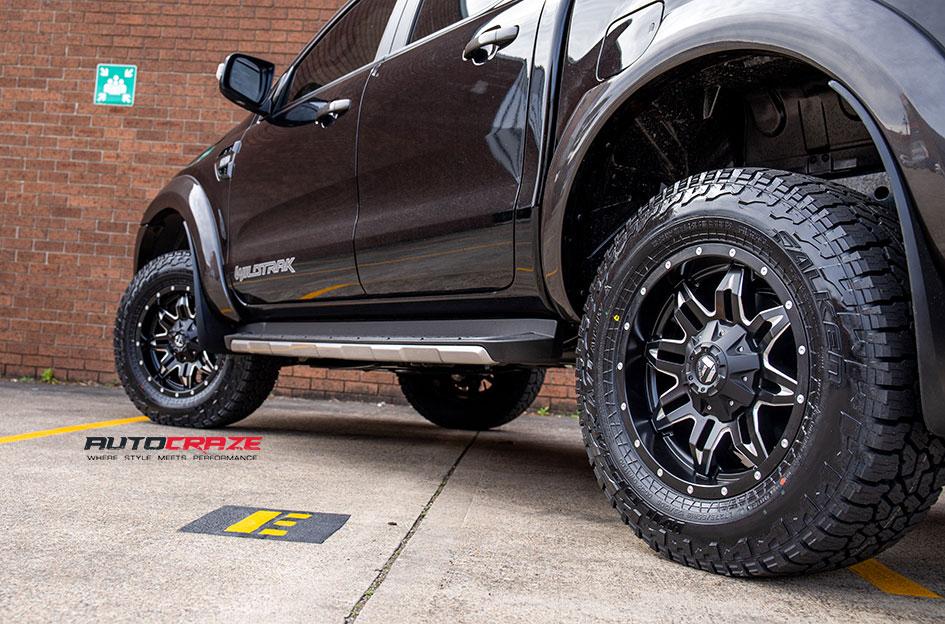 FORD RANGER LETHAL GLOSS BLACK MILLED ACCENTS
